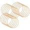18 Pack: 12" Round Bamboo Embroidery Hoop by Loops & Threads™